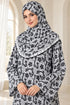 Yaqeen Women’s One-Piece Islamic Prayer Dress with Attached Hijab