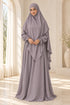 Yaqeen Women’s Abaya and Diamond-Cut Khimar Two-Piece Prayer Set