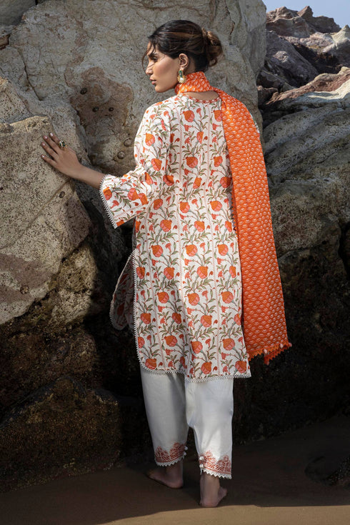 Sana Safinaz Digital Printed Lawn 2 Piece suit H241-002B-2BI