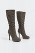 Women’s Embellished High Heel Winter Boots – AB3779