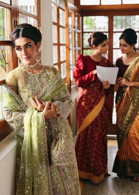 Kanwal Malik Embroidered  Organza Suit Pakiza