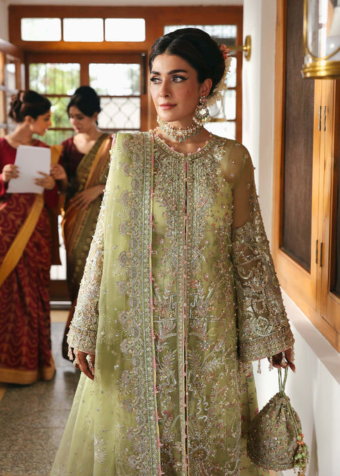 Kanwal Malik Embroidered  Organza Suit Pakiza
