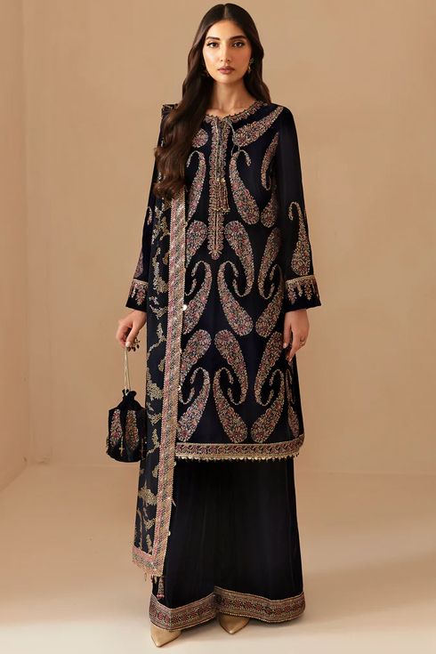 jazmin Pure Velvet 3 Piece Suit VF-2024