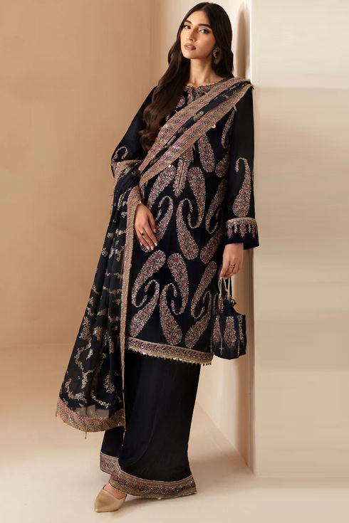 jazmin Pure Velvet 3 Piece Suit VF-2026