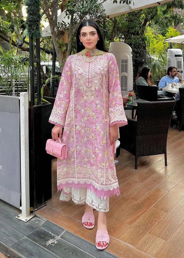 Kanwal Malik Embroidered Lawn Suit LYLE