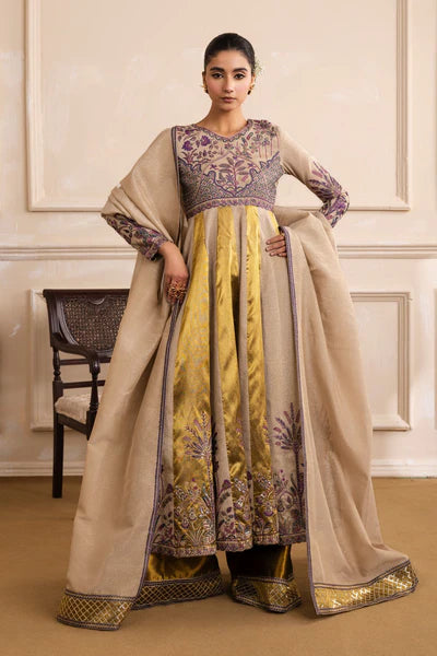 Maryum N Maria Embroidered Tissue Suit MW40035