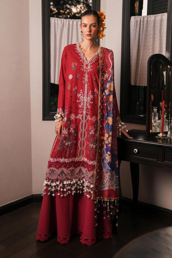 Sana Safinaz Embroidered Lawn Suit  L251-009A-3DI