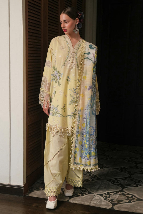 Sana Safinaz Embroidered Lawn Suit  L251-010A-3DI