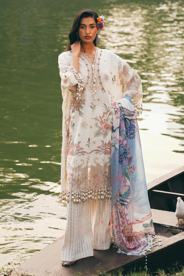 Sana Safinaz Embroidered Lawn Suit  L251-010B-3DI