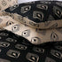 Egyptian cotton Lantern Black & gold Duvet Cover set - 220 Thread