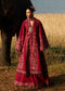 Hussain Rehar Embroidered Lawn Suit Mahogany