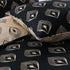 Egyptian cotton Lantern Black & gold Duvet Cover set - 220 Thread