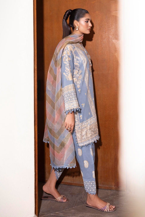 Sana Safinaz Embroidered Lawn 3 Piece suit M232-010B-CG