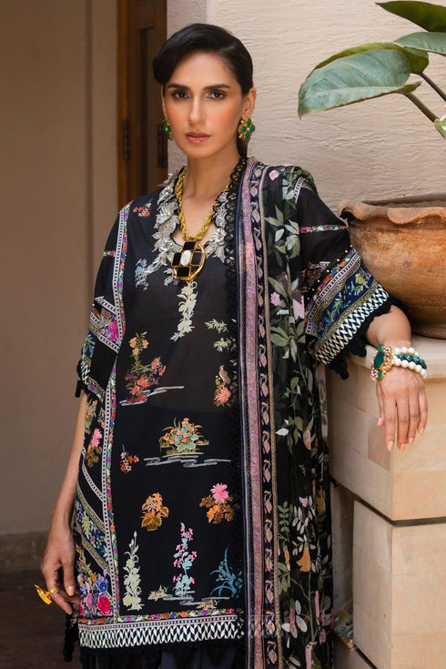 Sana Safinaz Embroidered Lawn 3 Piece suit M232-013B-CI