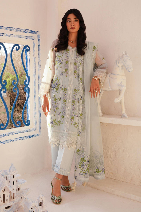 Sana Safinaz Embroidered Net 3 Piece suit M241-001B-3CX