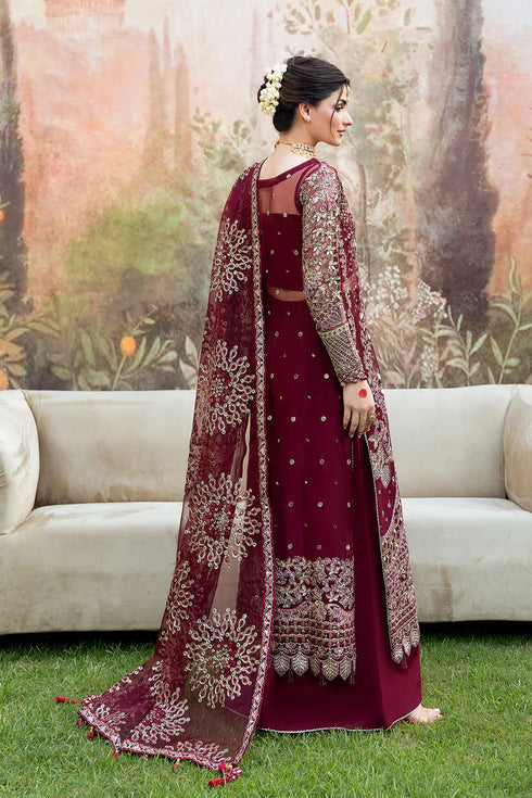Ramsha Embroidered Organza Suit SF-07-AMANAT