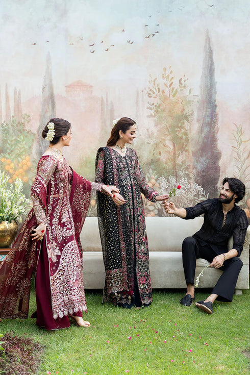 Ramsha Embroidered Organza Suit SF-07-AMANAT