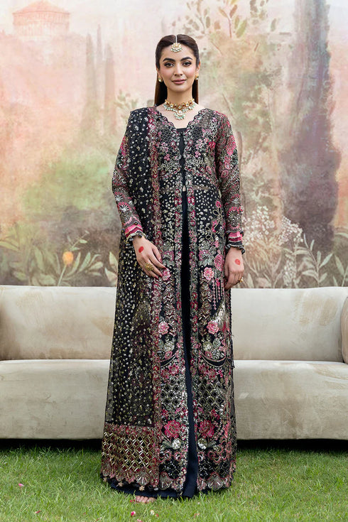 Ramsha Embroidered Organza Suit SF-08-KAJAL