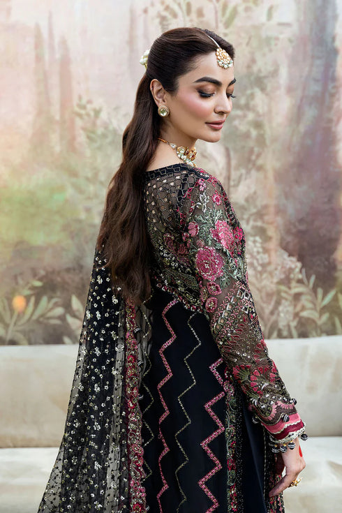 Ramsha Embroidered Organza Suit SF-08-KAJAL