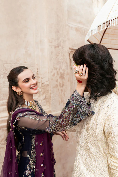 Ramsha Embroidered Organza Suit SF-09-NEEL