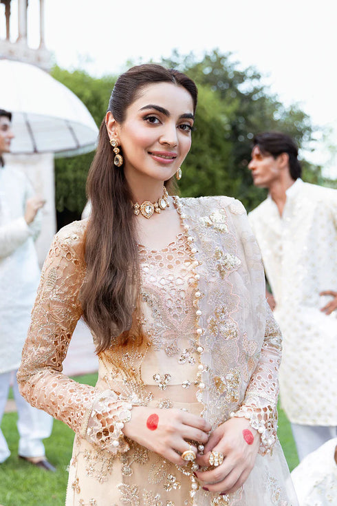 Ramsha Embroidered Organza Suit SF-05- SUNDAL