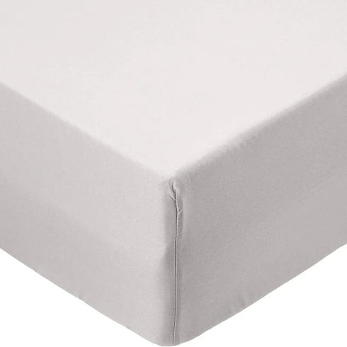Shrinkage and Fade Resistant Deep Fitted Microfiber Sheets 30cm-Silver