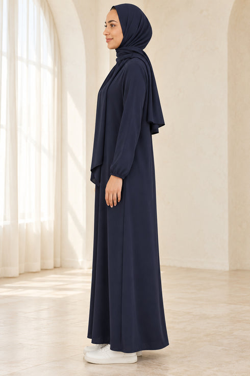 Women’s Plain Abaya – Lightweight Modest Long Dress