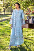 Ramsha Embroidered Lawn suit Y-1306