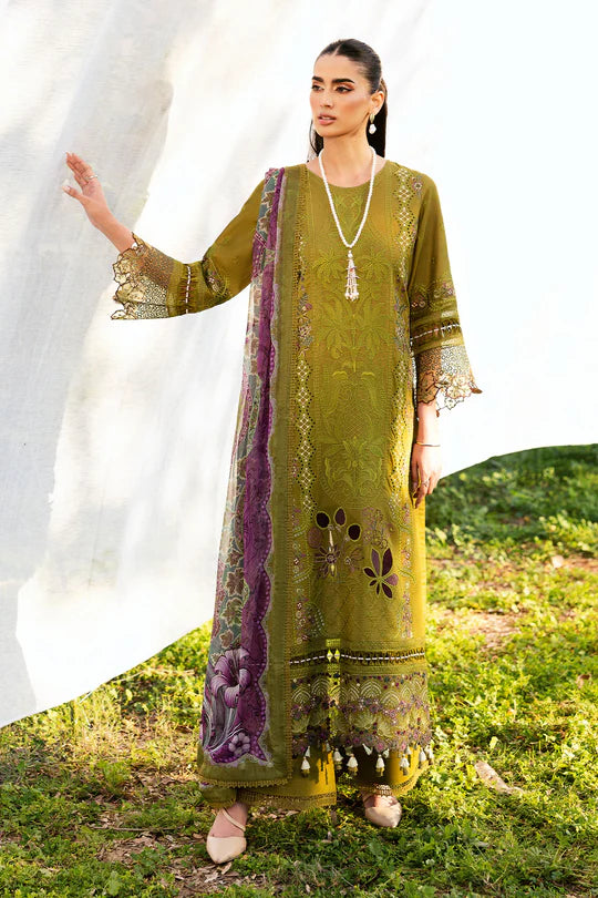 Ramsha Embroidered Lawn suit Y-1303