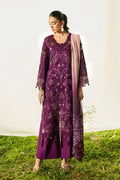 Ramsha Embroidered Lawn suit Y-1305