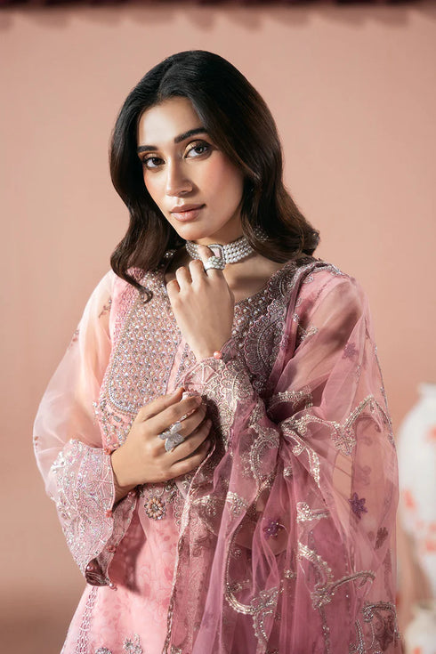 Ramsha Embroidered Organza Suit PS-104