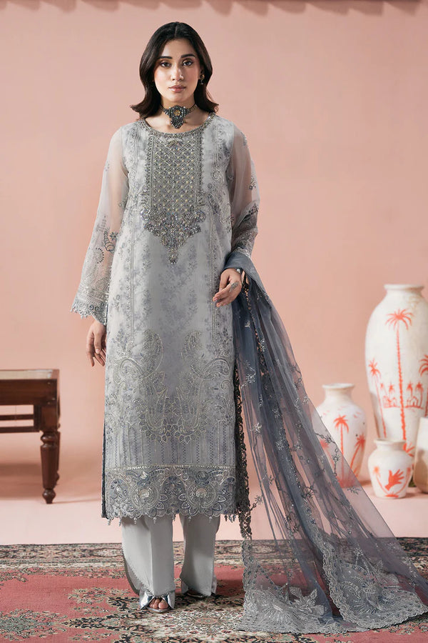 Ramsha Embroidered Organza Suit PS-106