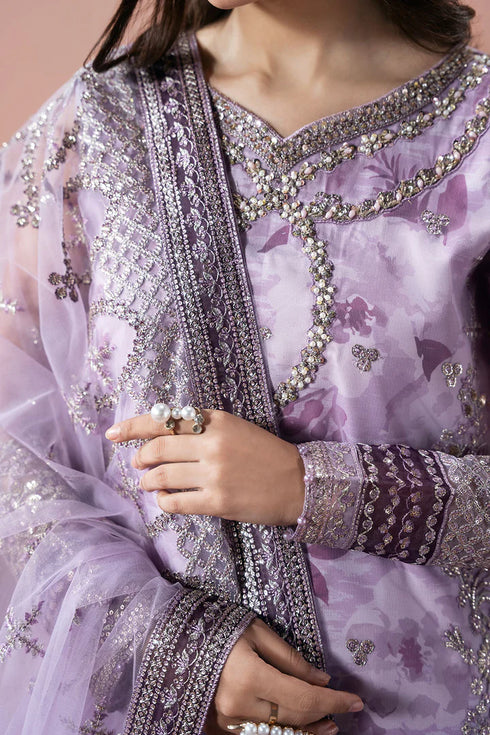 Ramsha Embroidered Organza Suit PS-101