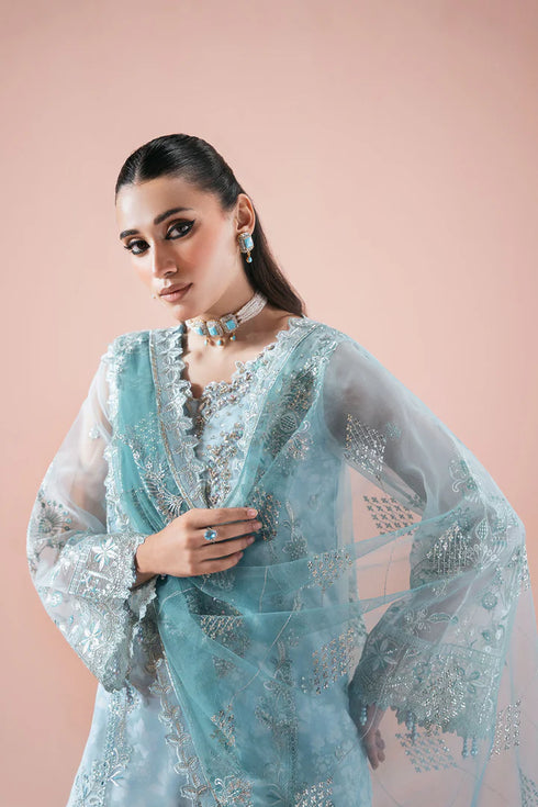 Ramsha Embroidered Organza Suit PS-108
