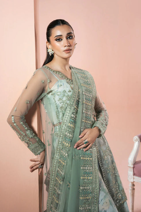Ramsha Embroidered Organza Suit PS-103