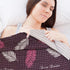 Sweet Dream Aubergine Duvet Cover Set - 100% Cotton for a Stylish Bed