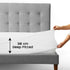 4 Piece Complete Bedding Set Duvet Cover Set With Fitted Bed Sheet & Pillowcases - White