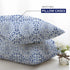 Greek Blue Duvet Cover Set - 100% Cotton for a Stylish Bed
