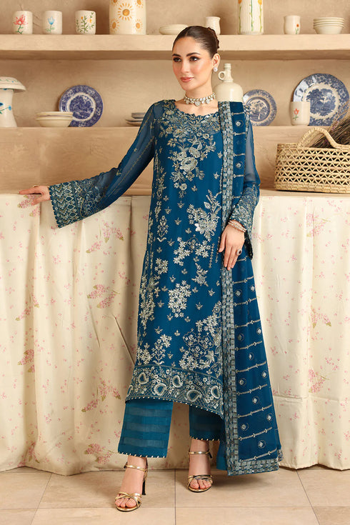 Ramsha Embroidered Chiffon Suit BB-202