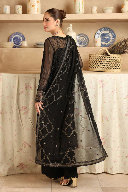 Ramsha Embroidered Chiffon Suit BB-206