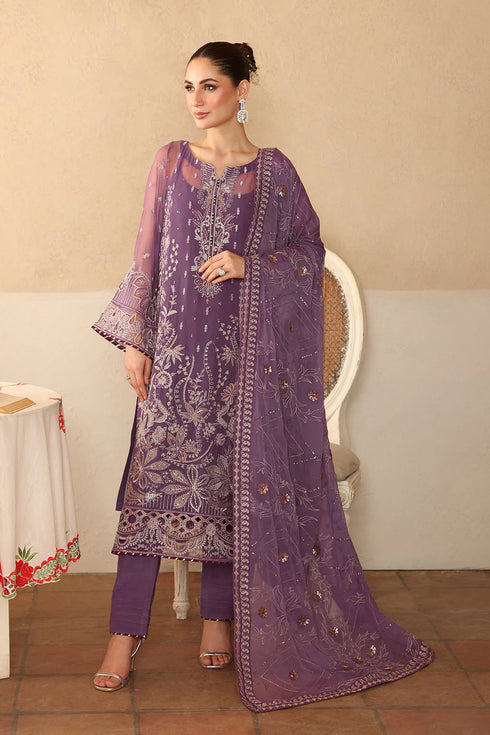 Ramsha Embroidered Chiffon Suit BB-207