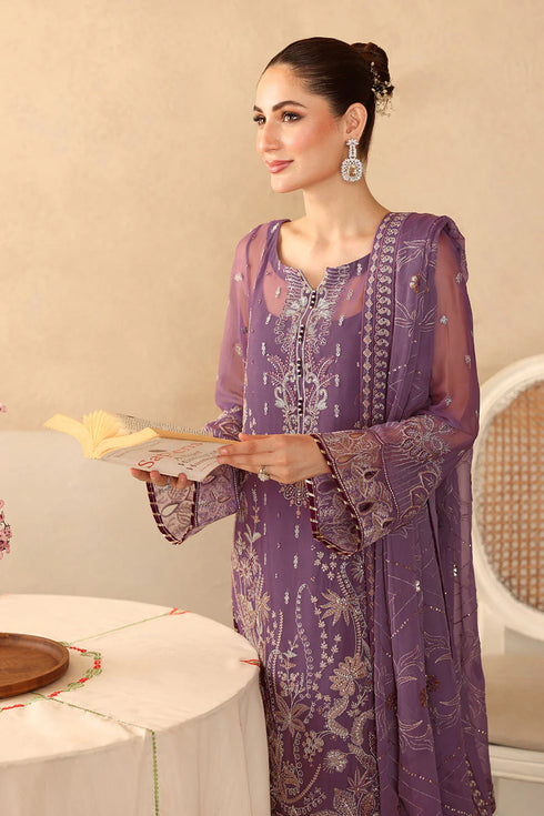 Ramsha Embroidered Chiffon Suit BB-207