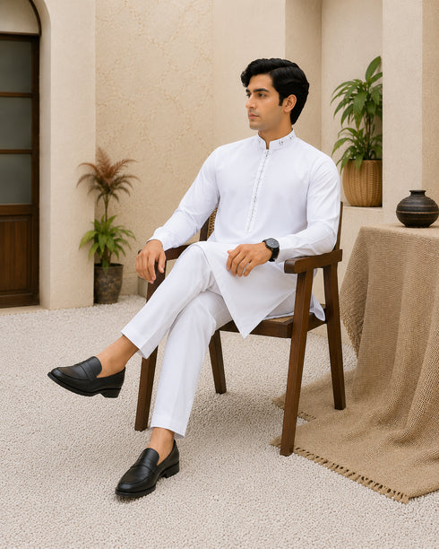 Mens 2PC Wash & Wear Shalwar Kameez ST-12