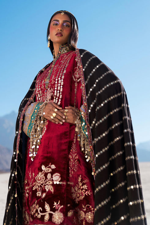 Sana Safinaz Slub Suit V241-002-3CP