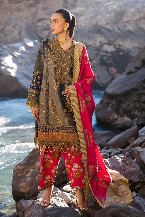 Sana Safinaz Slub Suit V241-004-3CP
