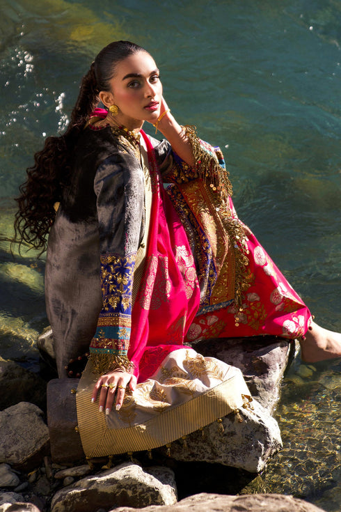 Sana Safinaz Slub Suit V241-004-3CP