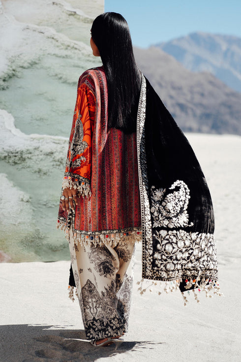 Sana Safinaz Slub Suit V241-007-3CP