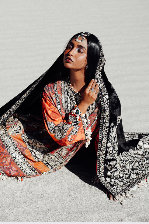 Sana Safinaz Slub Suit V241-007-3CP