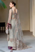 Ramsha  Embroidered Organza Suit H-502