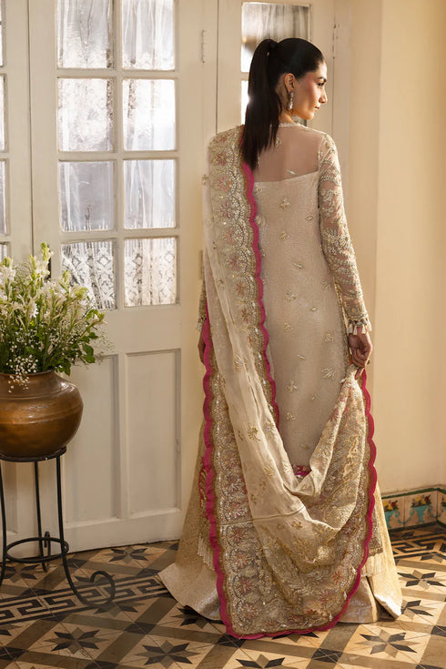 Afrozeh Emboridered Organza Suit Silkdawn